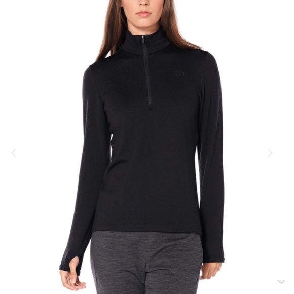 Icebreaker Sport 320 Half-zip Long-sleeve top -NEW - Picture 2 of 6